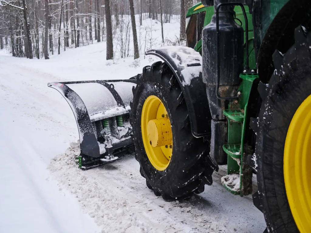 snow plowing service by PRO Movers